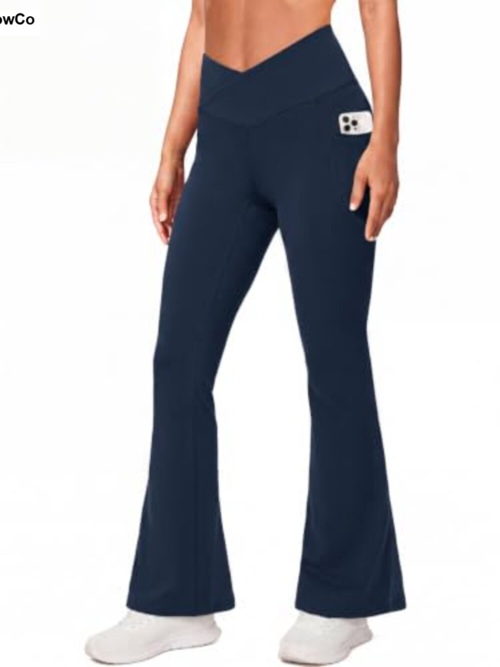 YOINS Women's Flare Leggings High Waisted Yoga Pants with Pockets